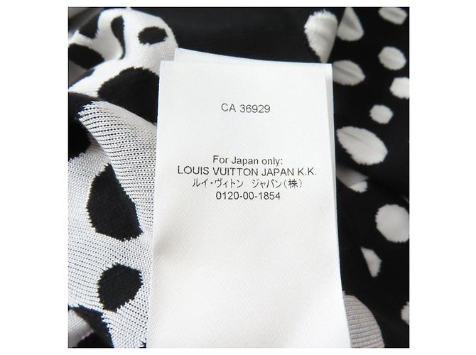 Suéter Infinity Dot Louis Vuitton XS Negro Blanco - vista 11