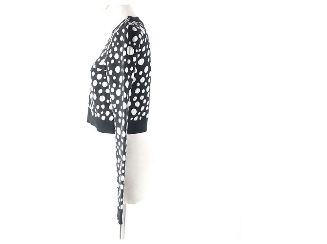 Suéter Infinity Dot Louis Vuitton XS Negro Blanco - vista 2