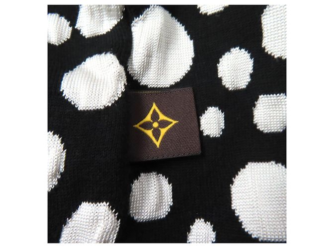 Suéter Infinity Dot Louis Vuitton XS Negro Blanco - vista 6