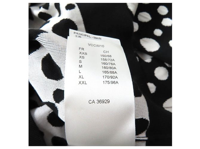 Suéter Infinity Dot Louis Vuitton XS Negro Blanco - vista 9