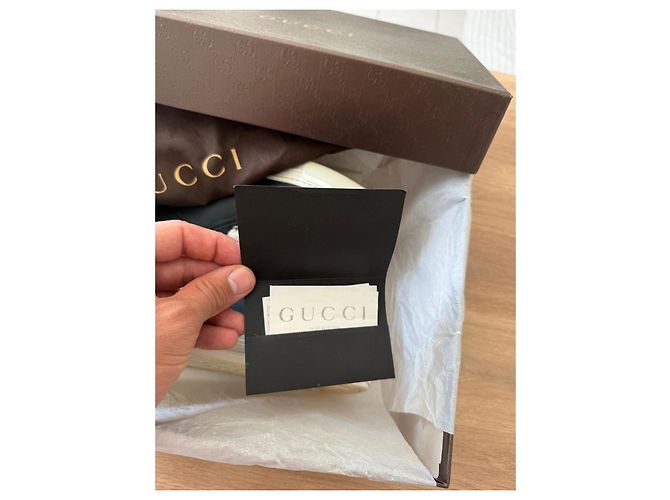Gucci Sneakers alte miro'soft blu Nero Argento Blu navy - vista 15