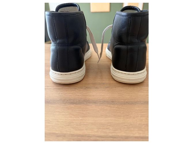 Gucci Sneakers alte miro'soft blu Nero Argento Blu navy - vista 6