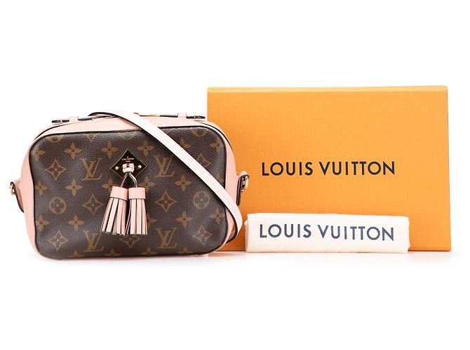 Louis Vuitton Monogramma Marrone Saintonge Rosa - vista 13