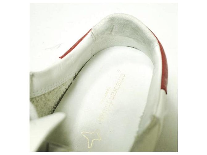 Autre Marque AMA BRAND 2726 SNEAKER Ledersneaker Weiß Rot - Ansicht 8