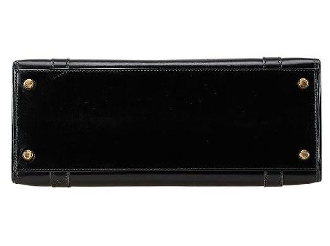 Hermès Borsa a mano Hermes Drag 30 in pelle box Nero - vista 3