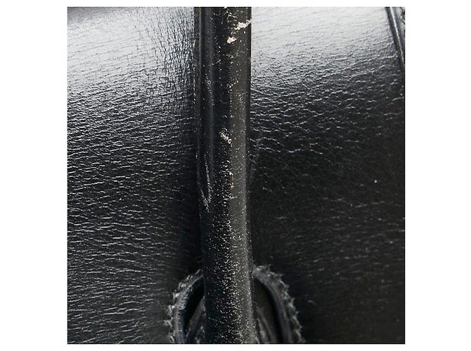 Hermès Borsa a mano Hermes Drag 30 in pelle box Nero - vista 4