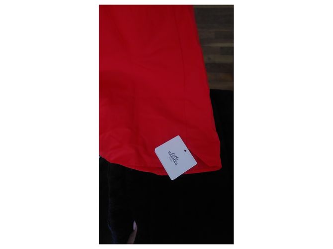 Vestido Hermès de algodón rojo Roja - vista 7