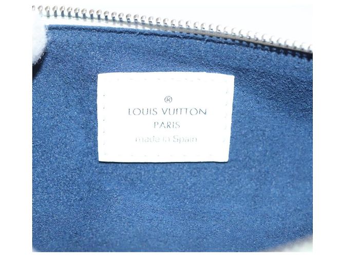 LOUIS VUITTON Astuccio per Penna Elizabeth Monogramma Acquerello GI0591 Auth 127326 Bianco - vista 9