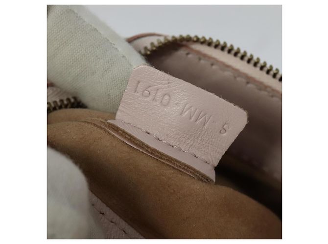 Céline Borsa tote in pelle Celine Horizontalkava rosa oro Auth hk2816 D'oro - vista 12