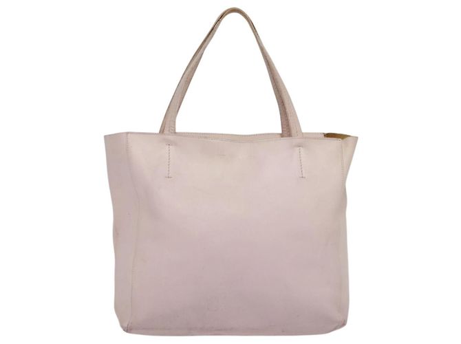 Céline Borsa tote in pelle Celine Horizontalkava rosa oro Auth hk2816 D'oro - vista 13