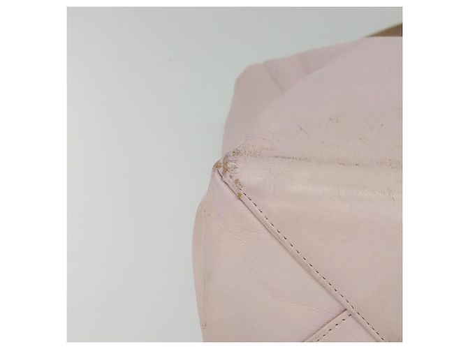 Céline Borsa tote in pelle Celine Horizontalkava rosa oro Auth hk2816 D'oro - vista 14