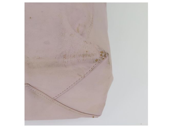 Céline Borsa tote in pelle Celine Horizontalkava rosa oro Auth hk2816 D'oro - vista 16