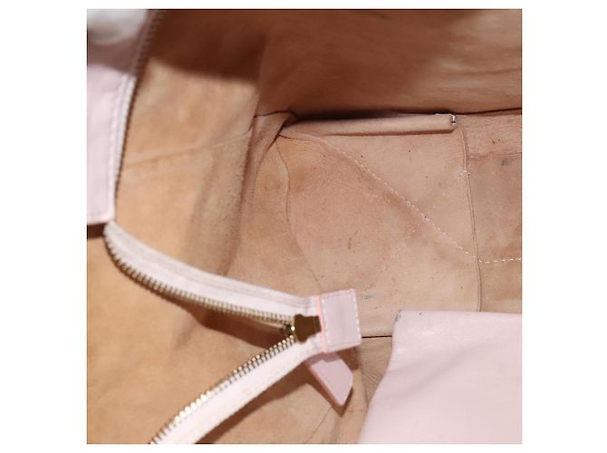 Céline Borsa tote in pelle Celine Horizontalkava rosa oro Auth hk2816 D'oro - vista 21