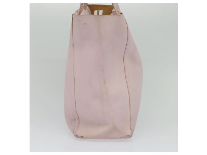 Céline Borsa tote in pelle Celine Horizontalkava rosa oro Auth hk2816 D'oro - vista 3