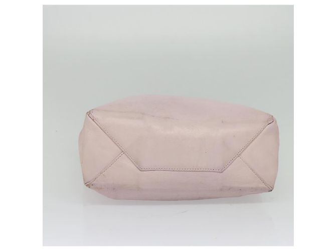 Céline Borsa tote in pelle Celine Horizontalkava rosa oro Auth hk2816 D'oro - vista 5