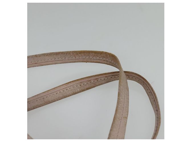 Céline Borsa tote in pelle Celine Horizontalkava rosa oro Auth hk2816 D'oro - vista 8