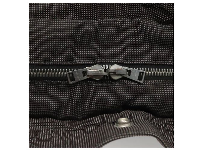 Hermès HERMES Handtasche Her Line MM aus grauem Canvas Auth bs26875 Braun - Ansicht 10