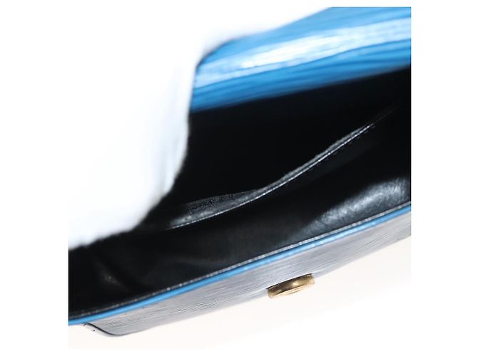 LOUIS VUITTON Epi Saint Cloud PM Borsa a Spalla Blu M52195 LV Auth 129175 - vista 11