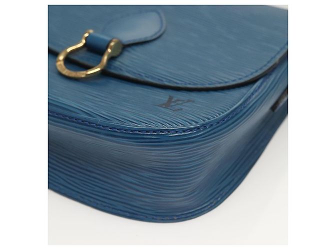 LOUIS VUITTON Epi Saint Cloud PM Borsa a Spalla Blu M52195 LV Auth 129175 - vista 15