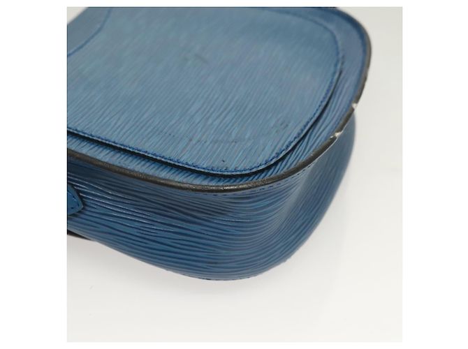 LOUIS VUITTON Epi Saint Cloud PM Borsa a Spalla Blu M52195 LV Auth 129175 - vista 16