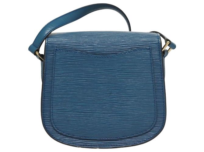 LOUIS VUITTON Epi Saint Cloud PM Borsa a Spalla Blu M52195 LV Auth 129175 - vista 2