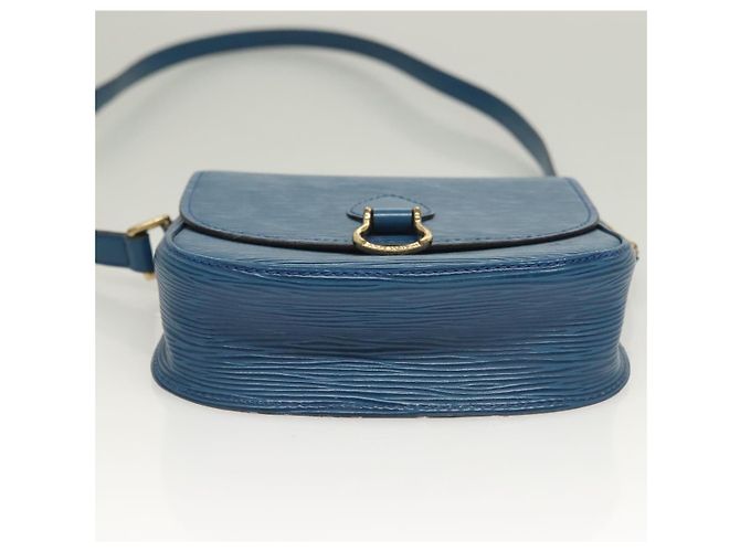 LOUIS VUITTON Epi Saint Cloud PM Borsa a Spalla Blu M52195 LV Auth 129175 - vista 5