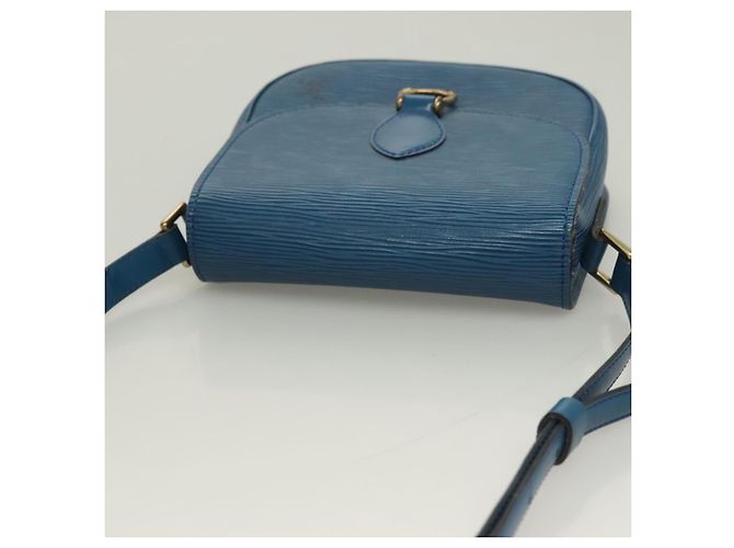 LOUIS VUITTON Epi Saint Cloud PM Borsa a Spalla Blu M52195 LV Auth 129175 - vista 6