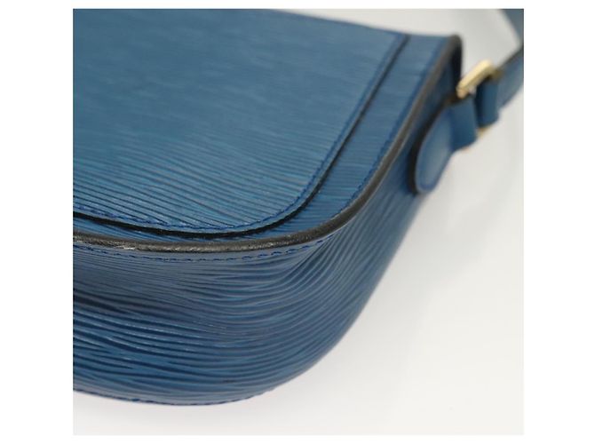 LOUIS VUITTON Epi Saint Cloud PM Borsa a Spalla Blu M52195 LV Auth 129175 - vista 9
