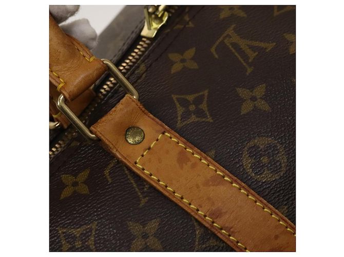 LOUIS VUITTON Monogram Keepall 55 Borsa Boston M41424 LV Auth am8624 Monogramma - vista 10