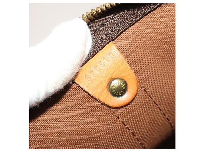 LOUIS VUITTON Monogram Keepall 55 Borsa Boston M41424 LV Auth am8624 Monogramma - vista 12