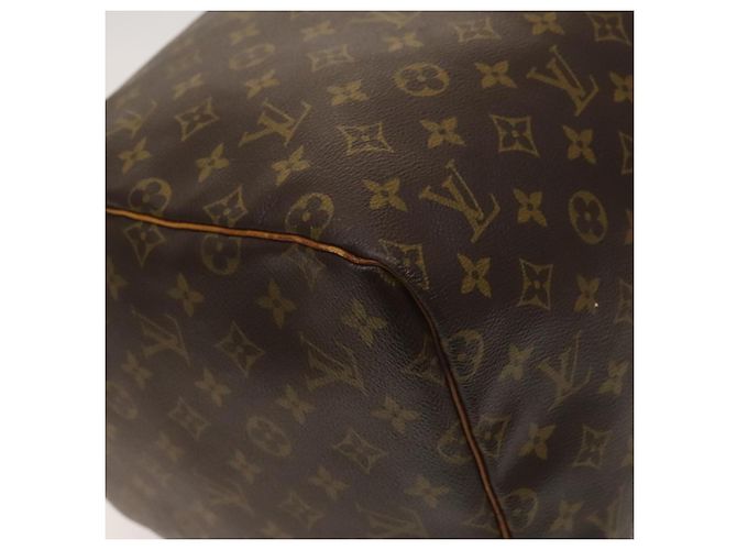 LOUIS VUITTON Monogram Keepall 55 Borsa Boston M41424 LV Auth am8624 Monogramma - vista 14