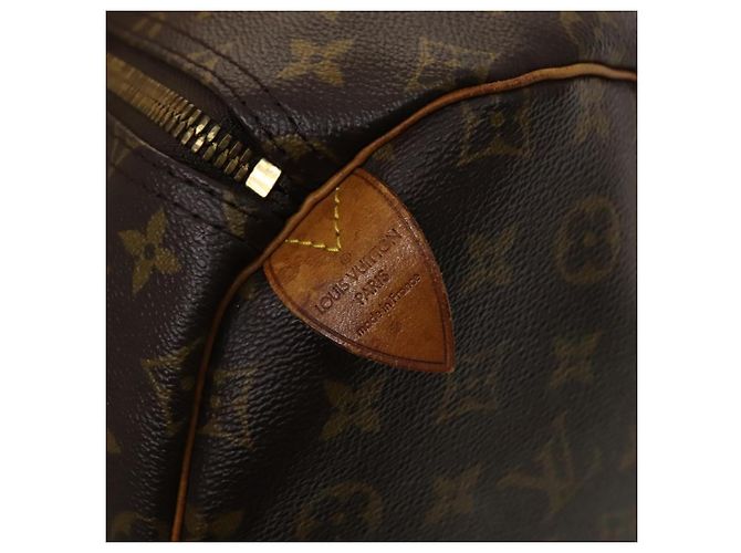 LOUIS VUITTON Monogram Keepall 55 Borsa Boston M41424 LV Auth am8624 Monogramma - vista 17