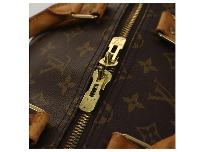 LOUIS VUITTON Monogram Keepall 55 Borsa Boston M41424 LV Auth am8624 Monogramma - vista 19