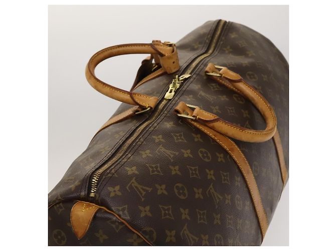 LOUIS VUITTON Monogram Keepall 55 Borsa Boston M41424 LV Auth am8624 Monogramma - vista 6