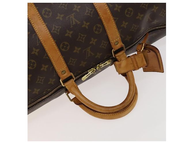 LOUIS VUITTON Monogram Keepall 55 Borsa Boston M41424 LV Auth am8624 Monogramma - vista 7