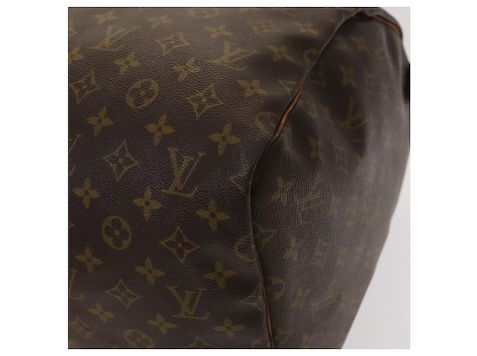 LOUIS VUITTON Monogram Keepall 55 Borsa Boston M41424 LV Auth am8624 Monogramma - vista 9