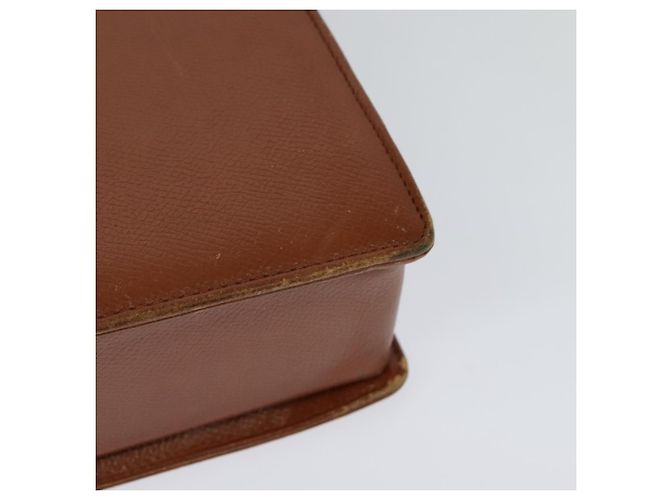 Borsa a mano VALENTINO in pelle 2 vie marrone oro Auth BA2171 D'oro - vista 16