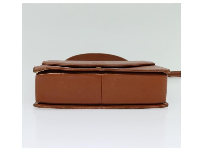 Borsa a mano VALENTINO in pelle 2 vie marrone oro Auth BA2171 D'oro - vista 5