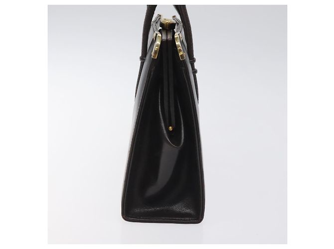 Borsa a mano GUCCI in pelle marrone dorato Auth ep9221 D'oro - vista 3