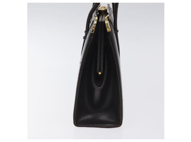 Borsa a mano GUCCI in pelle marrone dorato Auth ep9221 D'oro - vista 4