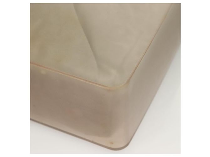 CHANEL Borsa Tote in Gomma Grigia CC Auth hk2818 Marrone - vista 14