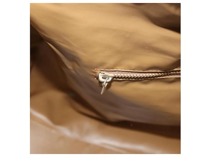 Céline Borsa Boston in tela Macadam CELINE in pelle PVC marrone oro Auth 121130 D'oro - vista 20