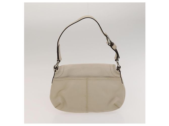 Coach Schultertasche Leder 2Set Braun Hellbeige Auth am8664 - Ansicht 11
