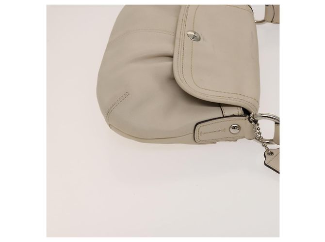 Coach Schultertasche Leder 2Set Braun Hellbeige Auth am8664 - Ansicht 12