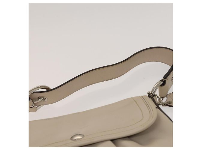 Coach Schultertasche Leder 2Set Braun Hellbeige Auth am8664 - Ansicht 14