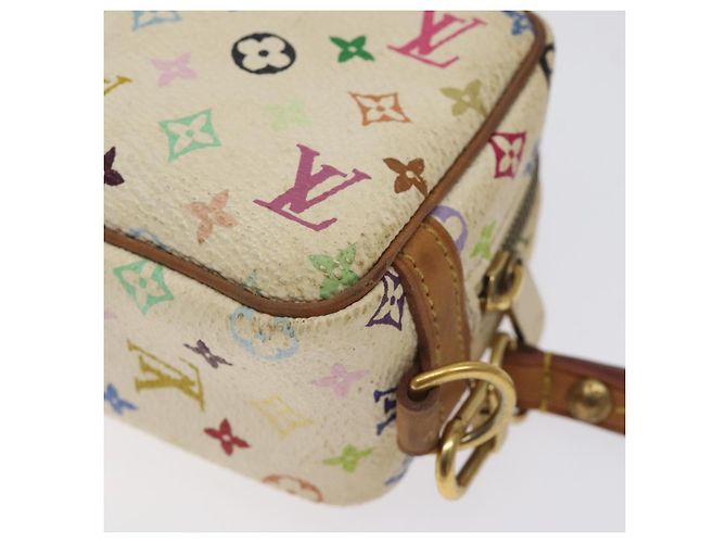 LOUIS VUITTON Trousse Wapity Multicolore Monogramma Bianco M58033 LV Auth 127417 - vista 15