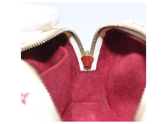 LOUIS VUITTON Trousse Wapity Multicolore Monogramma Bianco M58033 LV Auth 127417 - vista 17