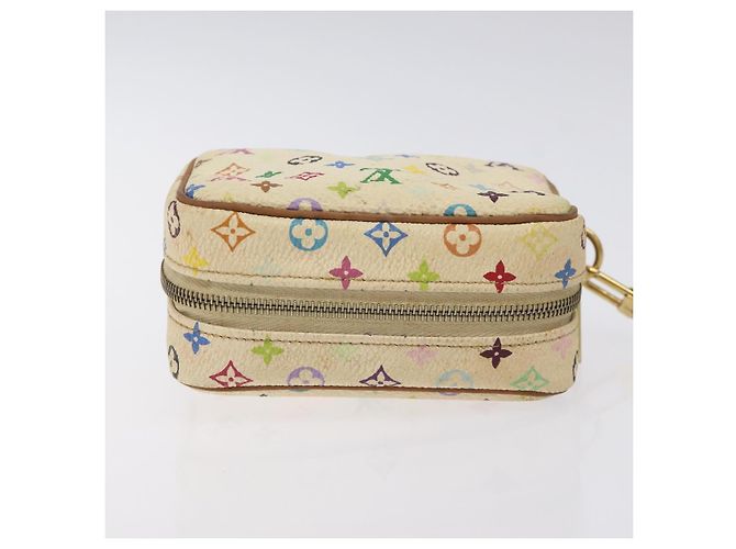 LOUIS VUITTON Trousse Wapity Multicolore Monogramma Bianco M58033 LV Auth 127417 - vista 5