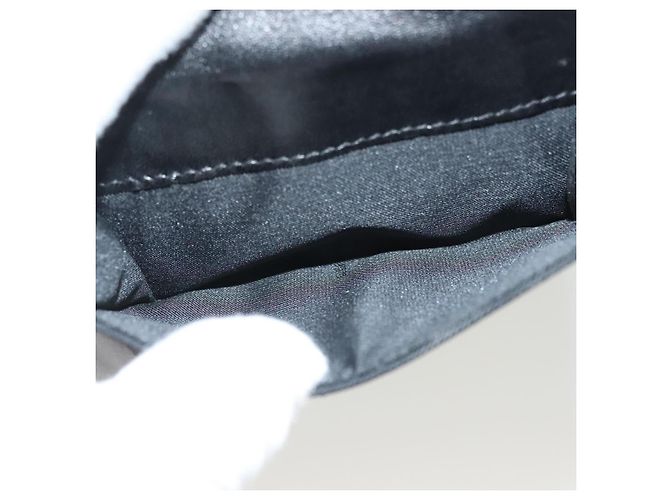 FENDI Geldbörse aus schwarzem Canvas Auth 127954V - Ansicht 10