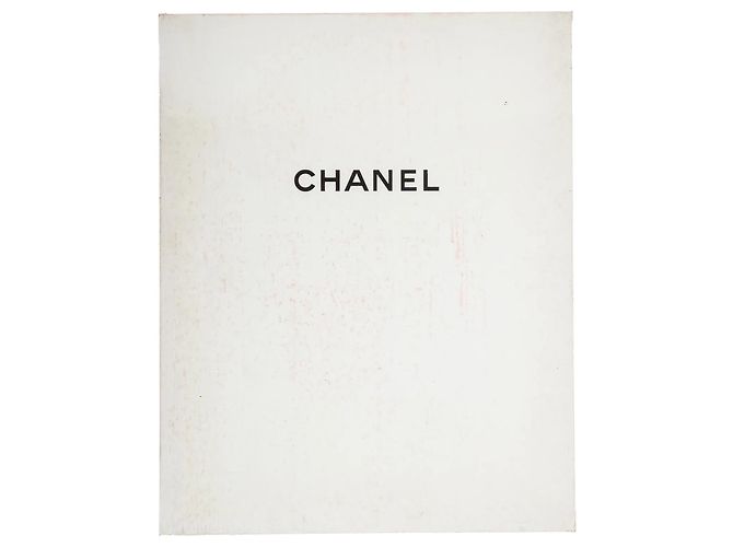 Set di sciarpe Chanel nero e bianco in cashmere e modal CC Multicolore - vista 8